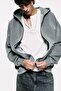 STWD kapüşonlu fermuarlı sweatshirt - 5