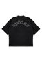 Unisex Women's Men's Sp5Der Gray Logo Back Patterned Design Printed Oversized Thick Fabric Relaxed Fit T-Shirt - 5
