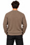Men's Crew Neck Long Sleeve Knit Sweater B27001 - 2