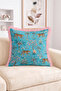Leopard Figured Tropical Patterned Fringed-Tasseled Throw Pillow Cover - 2