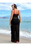 Rochie de plajă , negru - 7
