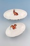 Sincap & Rabbit 2 Size Porcelain Deep Kayak Plate - 3
