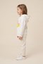 Girl's Sweatshirt with Strawberry Print, 3-Thread Fleece, 100% Cotton - 2