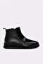 Genuine Leather Black Leather Black Suede Women's Classic Boots 757Sza26906