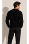 Men's V-Neck Buttoned Medium Slim Knitwear Cardigan - 2
