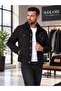 Men's Casual Regular Fit Fur Lined Denim Jacket - 2