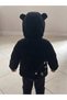 Children's Hooded Winter Thick Inflatable Coat with Pockets - 2
