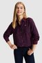 Women's Burgundy Long Sleeve Shirt 50331577-Vr180