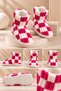 Girls' and Boys' Fan-Friendly Winter Seasonal Plush Indoor Non-Slip Slippers White Fuji - 2