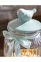 Adenya Basket Bird Jar Cylinder - Mint Green - 1300 ml - 4