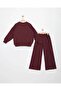 Lycra 2-Strip Stone Print Detail Girls' Set - 2