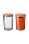 Adenya Basket Yuviera 1500ml Storage Container with Wooden Lid, Set of 2 - 5