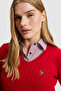 Women's Red Basic Sweater 50327575-Vr171 - 2