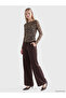 Rmz Gi̇yi̇m Farkiyla Leopard Embroidered Gathered Tulle Blouse - 3