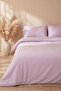 San Marino Violet 100% Cotton Double Duvet Cover Set - 4 Pieces