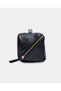 London Stella Leather Cosmetic Bag Flotter Black - 4