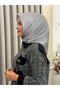 Sura Silk Scarf Silver - 2