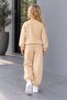 Girls Floral Pattern 2 Yarn Tracksuit Set Sweatshirt and Jogger Pants Casual Sportswear Comfortable Fit Kids Tracksuit Set 2-9 Years - 2