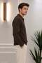 Men's Polo Collar Buttoned Sweater - 3