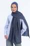 Alia Shawl - Vo Como Pattern - Navy Blue