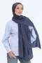 Alia Shawl - Vo Como Pattern - Navy Blue - 2