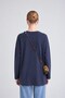 Relaxed Fit Slim Sweat Indigo - 4