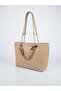 Original Women's New Season Accessory Detailed Adjustable Strap Shoulder Bag Size:35X25 cm Rc3022 - 3