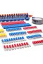 582-Piece Crimp Terminal Kit with Wire Stripper Cutter - 6