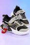 Dri̇ft Garage-Based Double Metal Trolley Velcro and Lace-Up Casual Boys' Sneaker Sports Shoes - 9