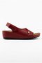 Women's Padded Sole Daily Comfortable Orthopedic Adjustable Velcro Sandals - 7
