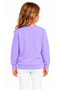 9809-26 Girl's Stone Embroidered Bow Detailed Crew Neck Sweatshirt 1–4 Years - 4