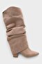 Women's Bondetak Detachable Bellows Boots - Mink