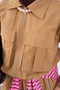 Women's Double Pocket Adjustable Waist Skirt Suit Mink - 5