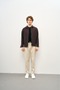 Shirt / Collar Zippered Cashmere Coat 5610 - 6
