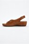 Women's Extra Comfortable Anatomical Sole Daily Light Wedge Heel Comfort Sandals - 8