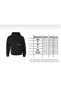 Men's Hooded Sweatshirt Black Owl Back Print - 3