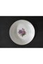 Enamel Custard Plate Patterned 18 cm Dinner Breakfast Plate Salad Food Plate Bowl Set of 6 - 3