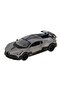 1:43 Bugatti Divo Licensed Pull-Back Metal Toy Car – Metallic Gray - 2