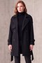 Shoulder Epaulet Trench Coat Model Belted Lined Coat - 2