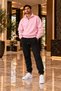 Premium Unisex Cotton Half Zipper Sweatshirt Jogger Set 3 Yarn Bottom-Top Set - 6