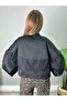 Lace Detailed Satin Woven Jacket - 4