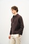 Shirt / Collar Zippered Cashmere Coat 5610 - 2