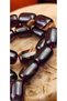 Natural Brown Dough German Crimped Amber Prayer Beads – Abdullah Sivri Usta – Efeboyu 9.75 X 13.75 mm – Limited Edition - 5