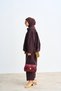 Women's Shirt Collar Button Detail Jacket Suit Brown - 5