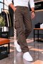 Men's Casual Gabardine Regular Fit Cargo Pants - 2