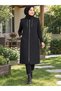 Women's Quilted Long Zippered Pocket Seasonal Tessture Vest - 2