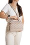 Women's Vegan Leather Crossbody Shoulder Bag and Wallet Card Holder - 7