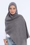 Alia Shawl - Vo Signature Pattern - Gray