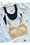 Women's 3-Pack Wide Strap Padded Bra Comfortable Sports Athlete Bra - 2