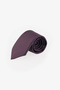 Men's Burgundy-Grey Classic Tie